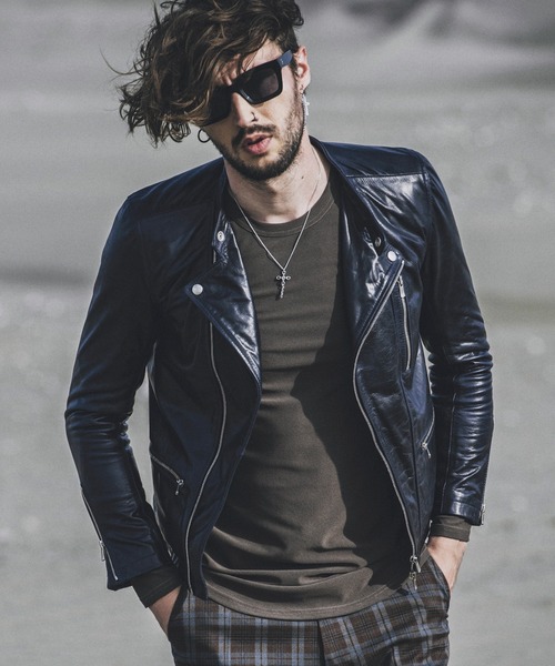 NO ID.（ノーアイディー） 革ジャン ライダース 「NO ID.」Cow Leather