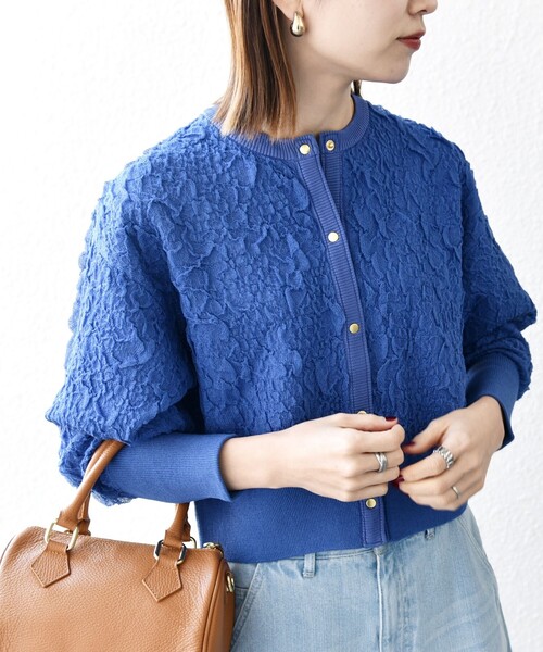 SHIPS any カーディガン 「WEB限定」SHIPS any:「手洗い可能」ジャ