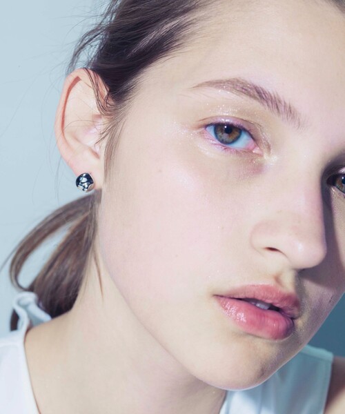 ete ビーンズ ピアス現行品美品 ete（エテ） ピアス ビーンズ ピアス