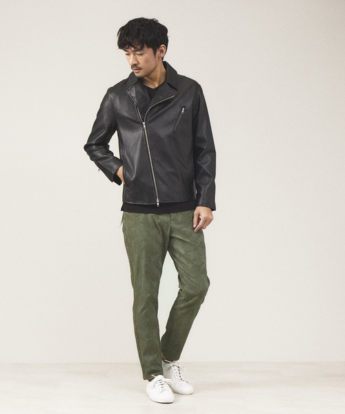 レザージャケット 人気 アバハウス ABAHOUSE メンズ 羊革 ラムレザー