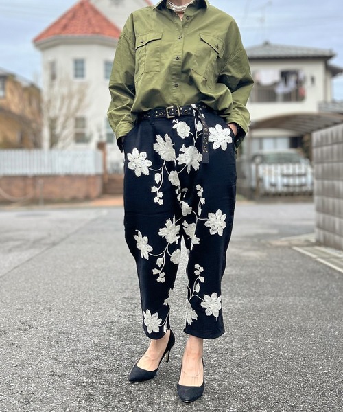 mishaandpuff 花鉄 パンツ 3y Misha & Puff（ミーシャ アンド パフ）の