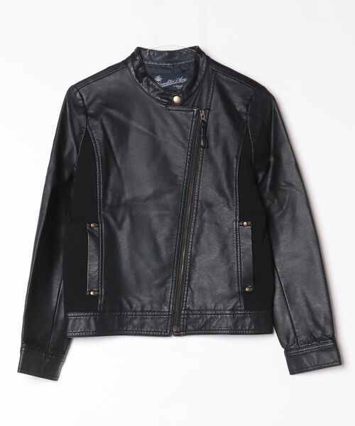 Urban Research レザーシングルライダースジャケット サイズ36 黒