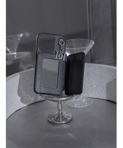 Darich（ダーリッチ） スマホケース キルティングミラーDDチャーム