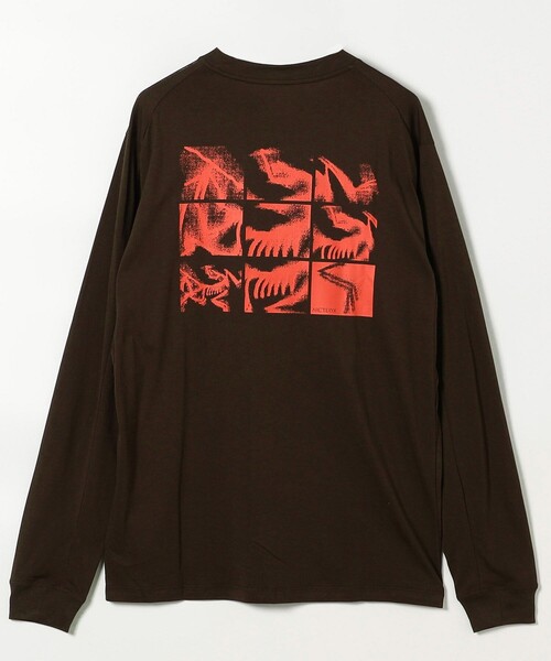 ARC'TERYX（アークテリクス） tシャツ Kragg SL Cotton Bird Tile LS M