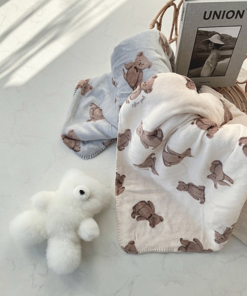 AS KNOW AS（アズノゥアズ） ブランケット ふわふわアニマルひざ掛け