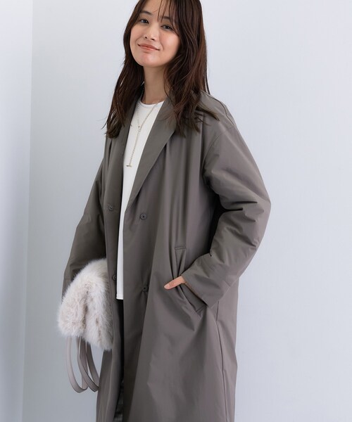 INDIVI（インディヴィ） コート アウター 「超軽量／蓄熱」ライトパフ