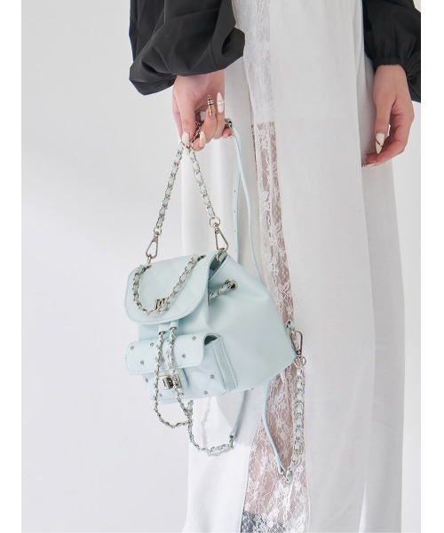 Darich（ダーリッチ） デイバック リュック キルティングビジューミニ