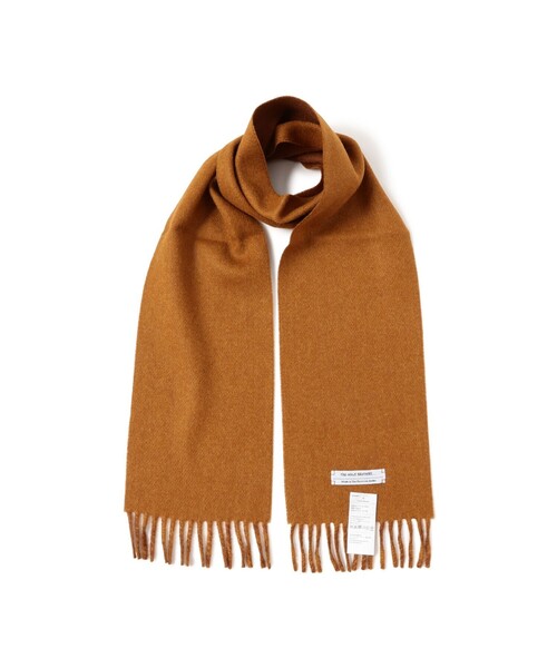 THE INOUE BROTHERS ベビーアルパカ マフラー ブラウン THE INOUE