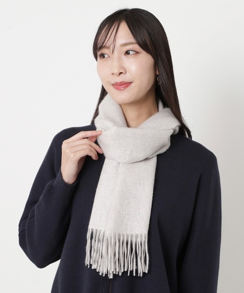 FURLA（フルラ） マフラー ストール カシミヤ100％ マフラー 洗える