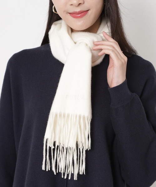 FURLA（フルラ） マフラー ストール カシミヤ100％ マフラー 洗える