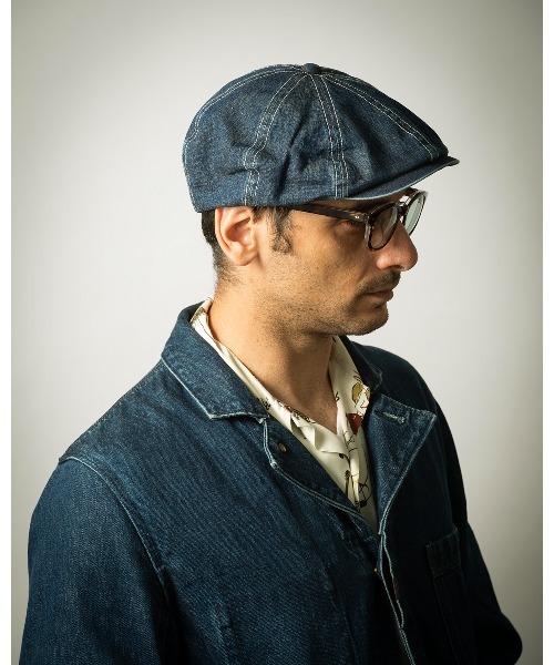 Mr.FATMAN 帽子 キャスケット LUCKY DAN DENIM メンズ : ZOZOTOWN