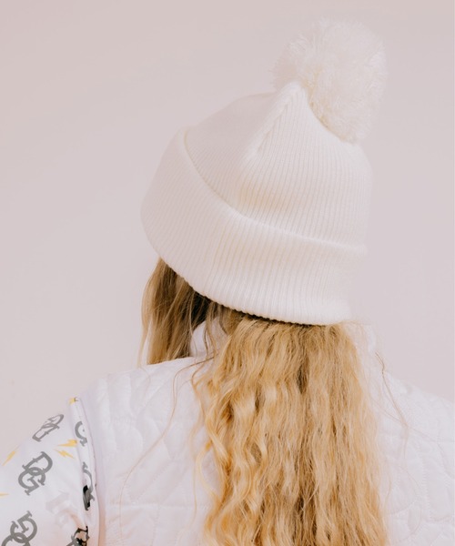 DEVEREUX GOLF ニット帽 ニットキャップ Bonbonルーズニットビーニー