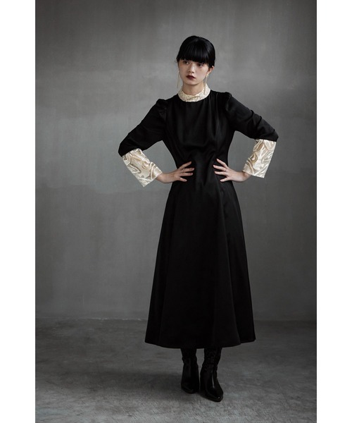 etoll.（エトル） ドレス バック刺繍フレアドレス : ZOZOTOWN Yahoo!店