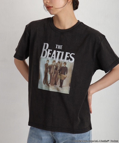 The Beatles tシャツ The Beatles / ビートルズ プリント 半袖Tシャツ