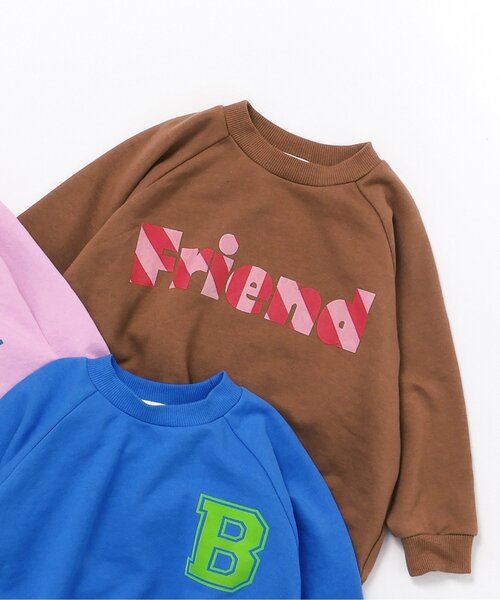 BREEZE（ブリーズ） トレーナー カラフルロゴトレーナー キッズ 子供服