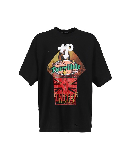 PROJECT GR tシャツ MIXED PRINTED VINTAGE T-SHIRT メンズ レディース