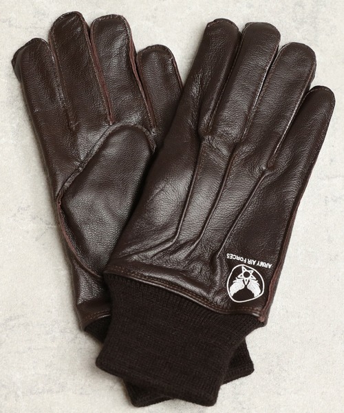 8 手袋 A-10 レザーグローブ ミリタリー物 メンズ レディース
