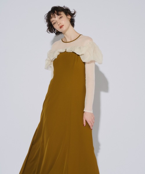 ANDRESD ドレス フリルフレアドレス / frills flare dress : ZOZOTOWN