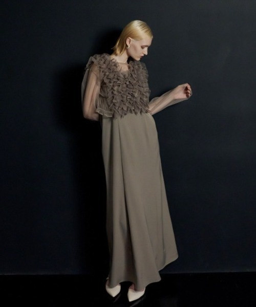 et.UNiVER ドレス Many way frill dress : ZOZOTOWN Yahoo!店 - 通販
