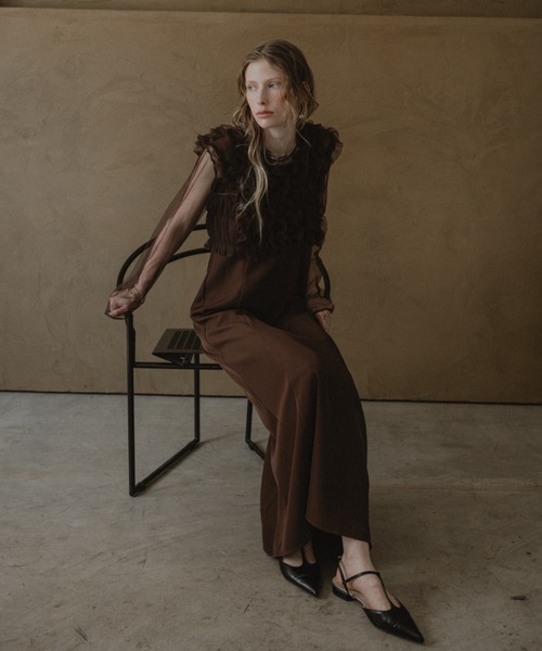 et.UNiVER ドレス Many way frill dress : ZOZOTOWN Yahoo!店 - 通販