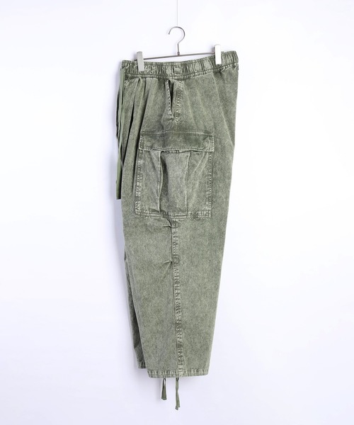WESTSEA（ウエストシー） カーゴパンツ スーパーワイド ツイル硫化染め