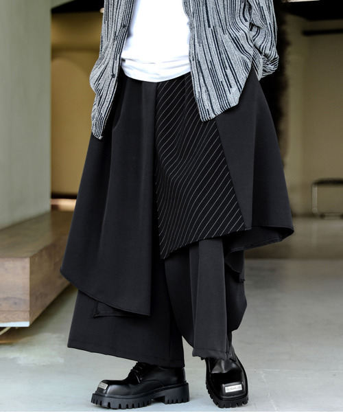 NEOS（KOKUYO） パンツ 「neos」ルーズシルエット レイヤード