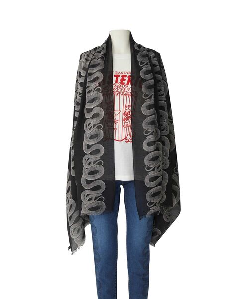 ヒステリックス マフラー スネーク 柄 HYSTERIC GLAMOUR ストール