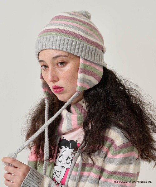 TINA：JOJUN（ティーナジョジュン） ニット帽 ニットキャップ