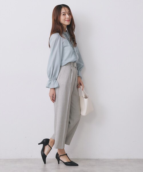 index（インデックス） パンツ ワイドストレートパンツ/セットアップ