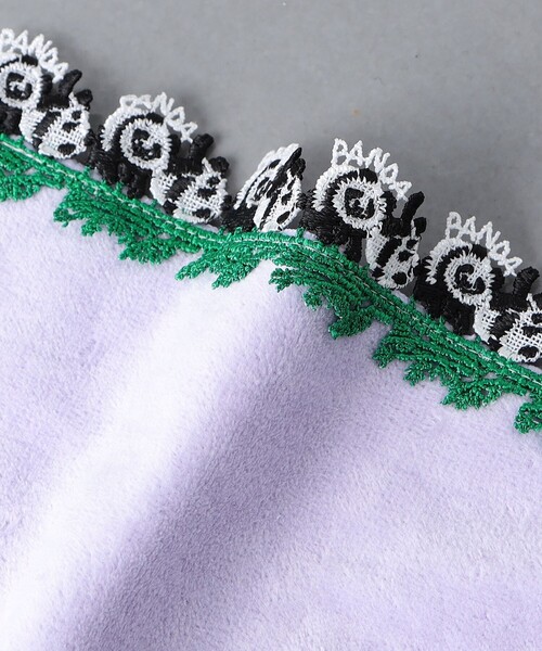 近沢レース店 タオル ハンカチ 「別注」「近沢レース店」パンダ