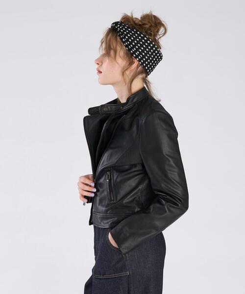 To b. by agnes レザージャケット ライダース レザー ライダース