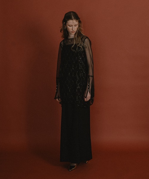 et.UNiVER ドレス Midnight sparkle dress set : ZOZOTOWN Yahoo!店