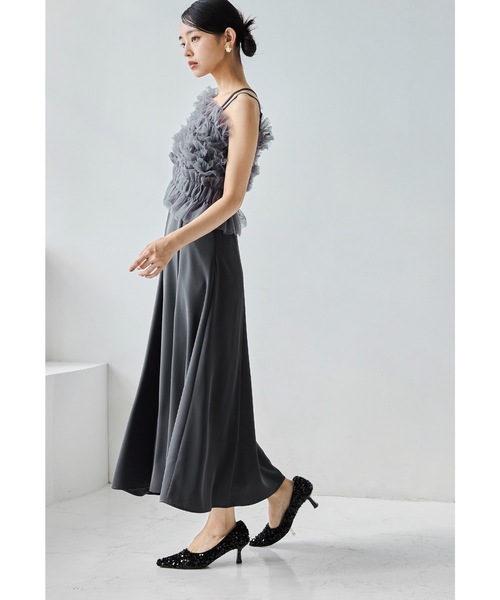 niana（ニアナ） ドレス シャーリングチュールトップスセットドレス 2