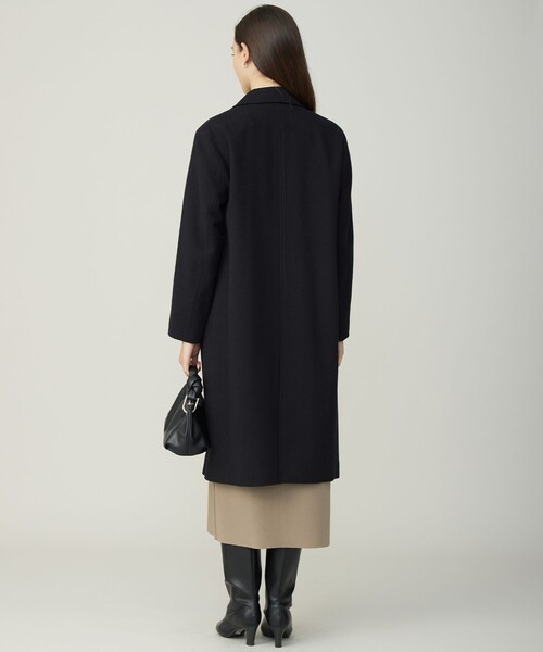 ICB（アイシービー） コート チェスターコート ウールカシミヤメルトン