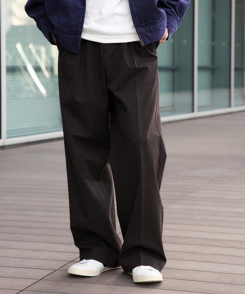 BEAMS HEART（ビームス ハート） スラックス 「3色展開」ポリエステル