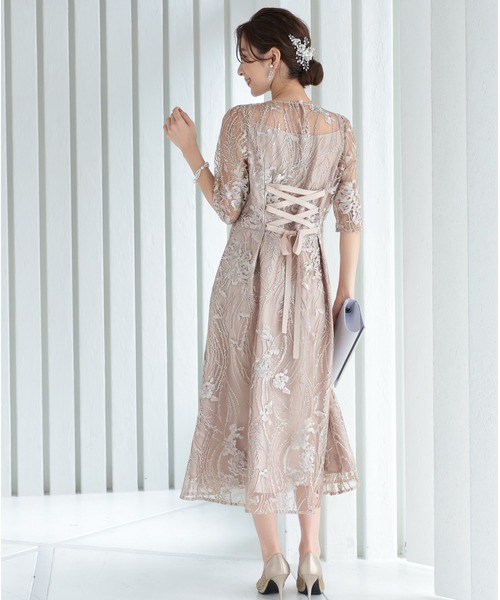 PREFERIR（プレフェリール） ドレス 結婚式 オケージョン 刺繍レース