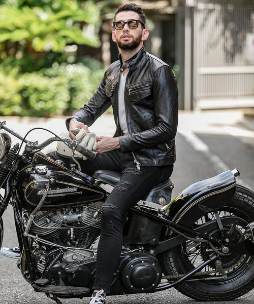 BUFFALO BOBS（バッファローボブズ） 革ジャン ライダース NORTH BEACH