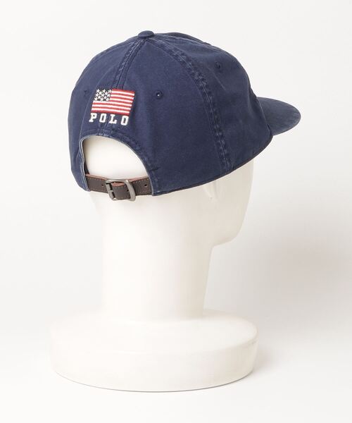 POLO RALPH LAUREN（ポロ・ラルフローレン） キャップ 帽子 アップリケ