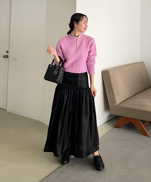 Leja（レジャ） ドレス 「LEJA」パールラメボレロオフショルダーA