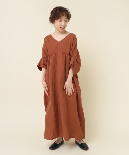 RNA-N（アールエヌエーエヌ） ワンピース D1656 フレンチリネンV