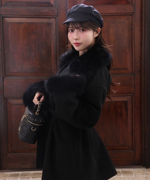 one after another NICE CLAUP ステンカラーコート コート 「S/Mサイズ