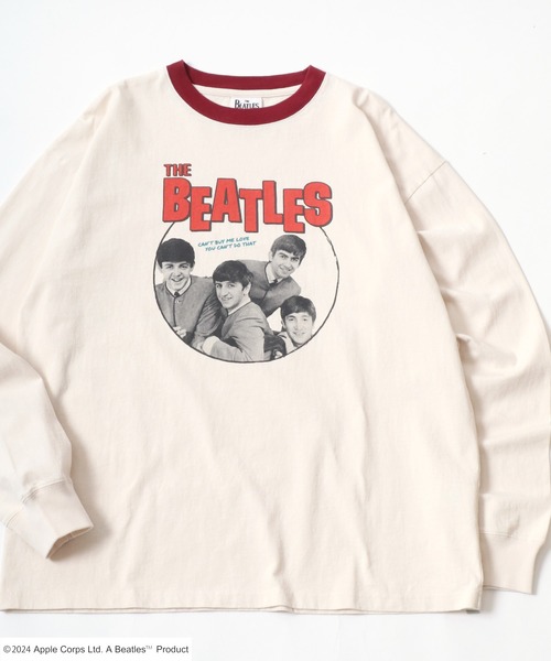 tシャツ THE Beatles/ザ・ビートルズ リンガー メンバーフォトプリント