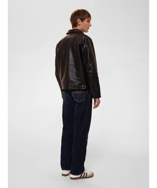 Nudie Jeans（ヌーディージーンズ） 革ジャン ライダース Eddy