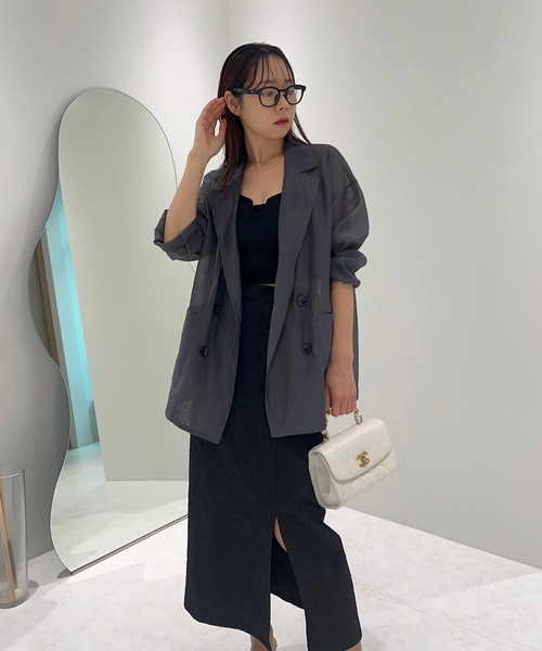 Leja（レジャ） ドレス 「LEJA」スパンコール刺繍ビジューボタンフレア