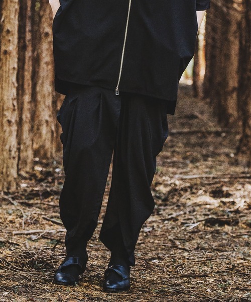 NO ID.（ノーアイディー） スラックス 「NO ID.」Drape Wrap Easy