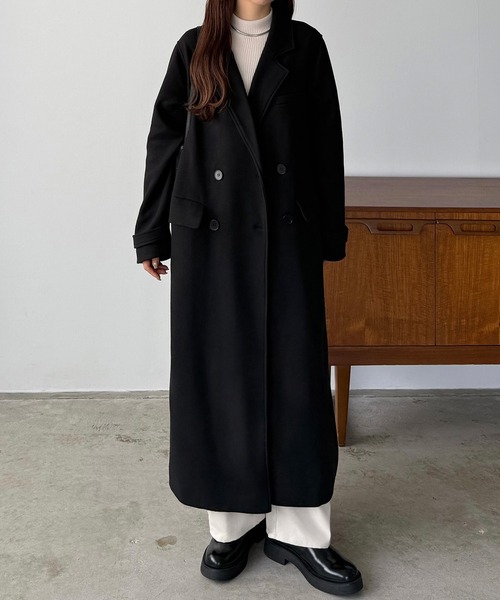 callautia（カラウティア） コート チェスターコート ダブルボタン