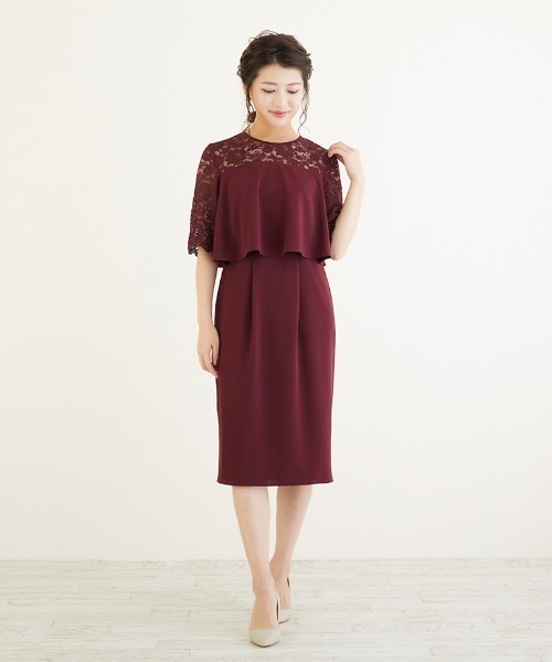 DRESS LAB（ドレスラボ） ドレス 「結婚式/オケージョンドレス」胸元