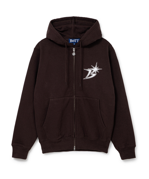 BoTT（ボット） パーカー B Logo Zip Hoodie メンズ : ZOZOTOWN Yahoo