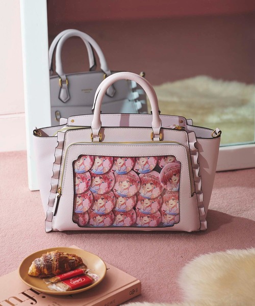 & chouette（アンドシュエット） ハンドバッグ 「推し事バッグ」クリア