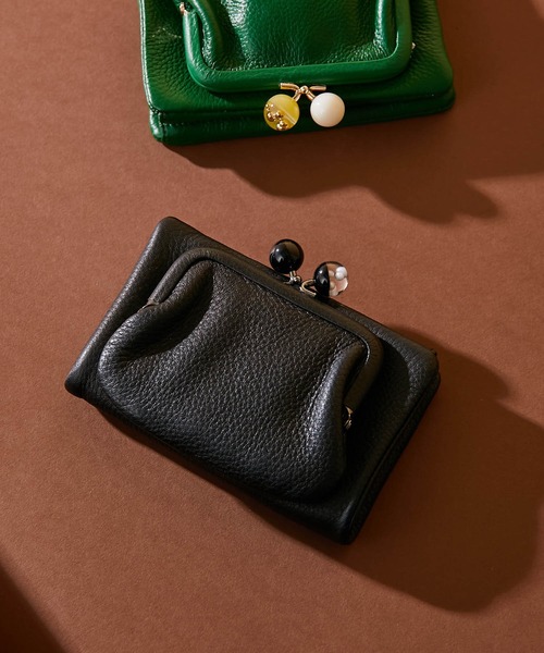 ear PAPILLONNER（イア パピヨネ） 財布 「WEB限定」牛革がま口折り